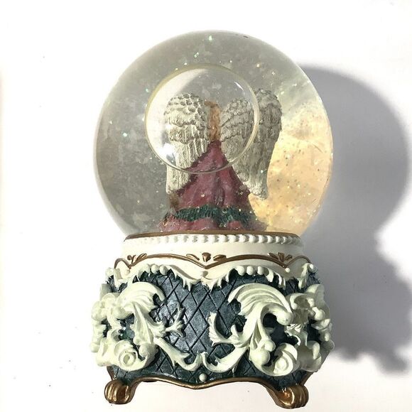 SF Angel Music Box Christmas Plays The First Noel Figurine Box Gift SEE VIDEO - Picture 5 of 6